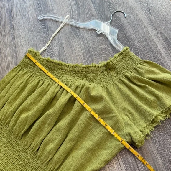 Free People Gauzy One Shoulder Dress Size S - Picture 6 of 7